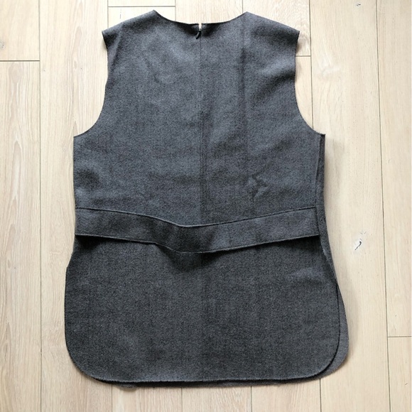 Giordano Wool Blend Vest Top in Gray - Picture 2 of 10